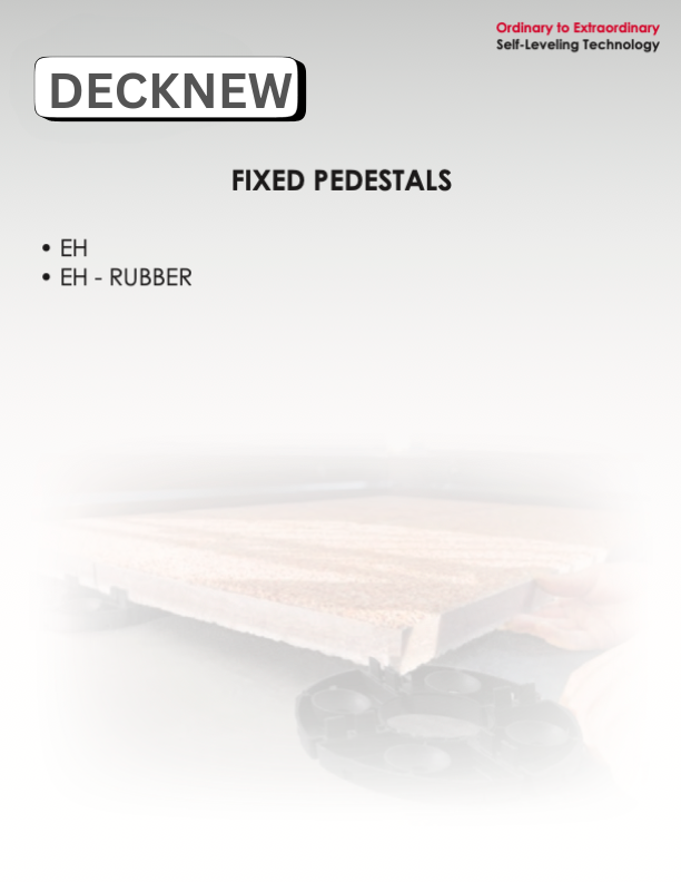 EH RUBBER FIXED PEDESTAL