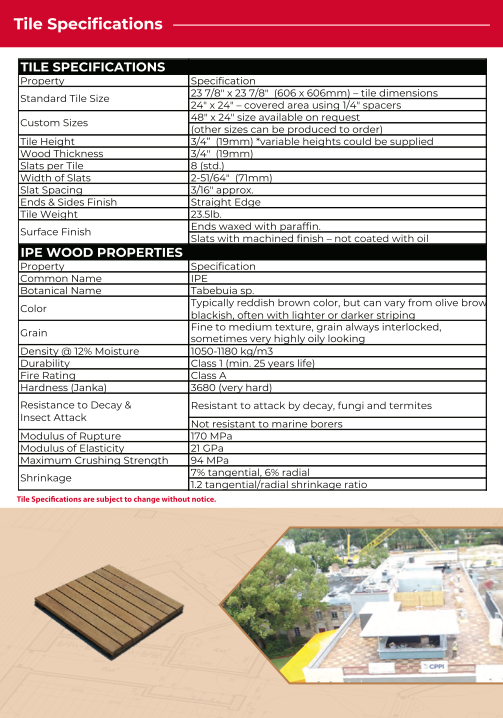 EverWood Deck Tiles