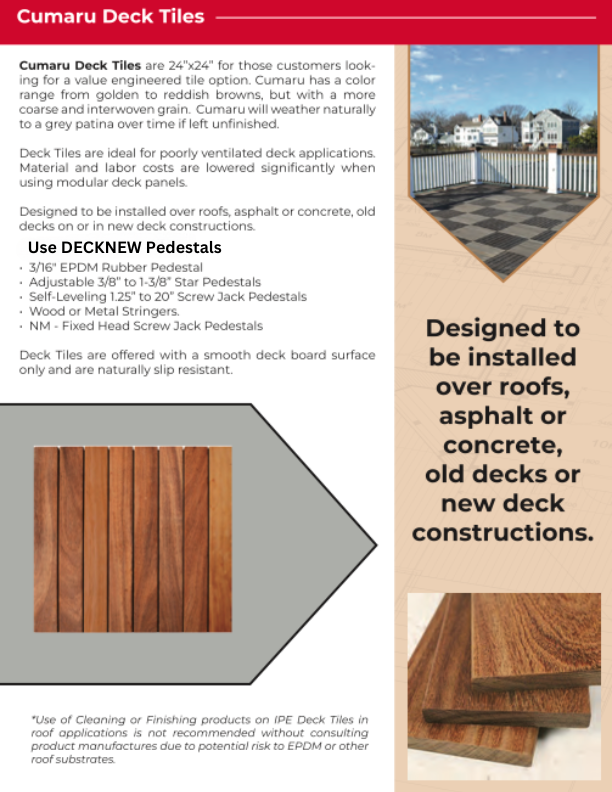 EverWood Deck Tiles